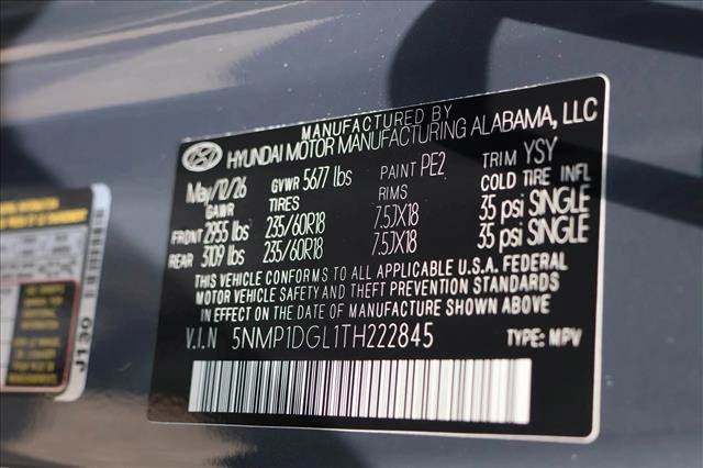 New 2026 Hyundai Santa Fe SE AWD/4WD image 24