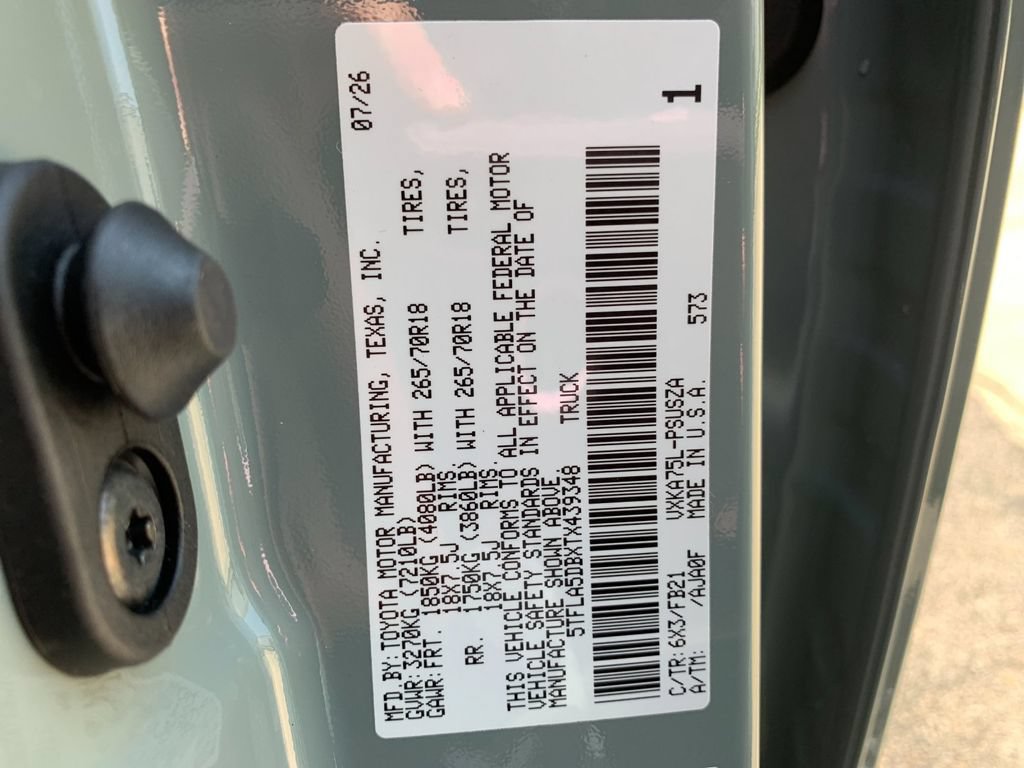 New 2026 Toyota Tundra SR5 AWD/4WD image 37