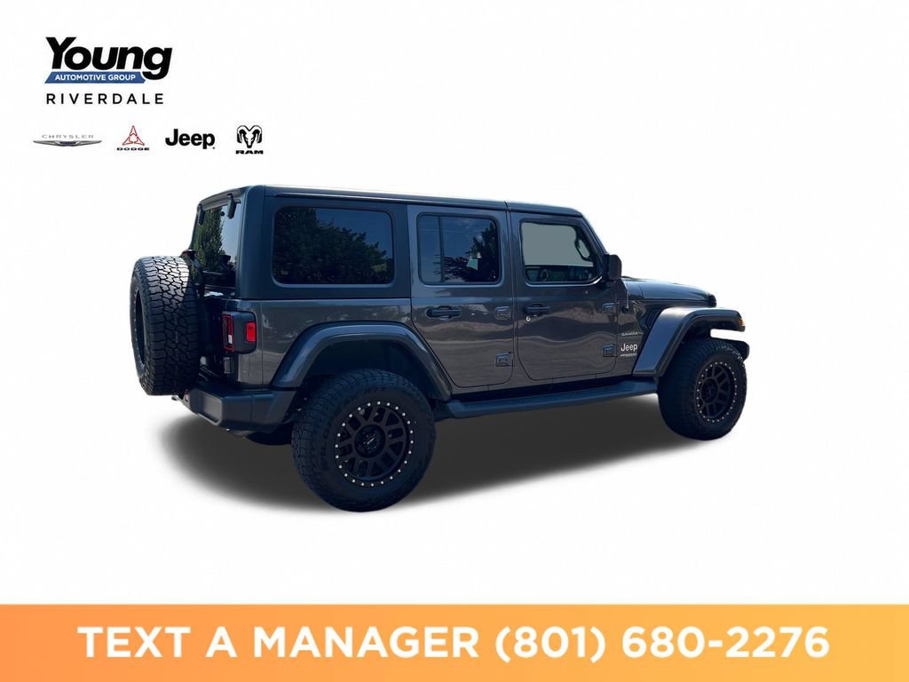 Used 2019 Jeep Wrangler Unlimited Sahara AWD/4WD image 5