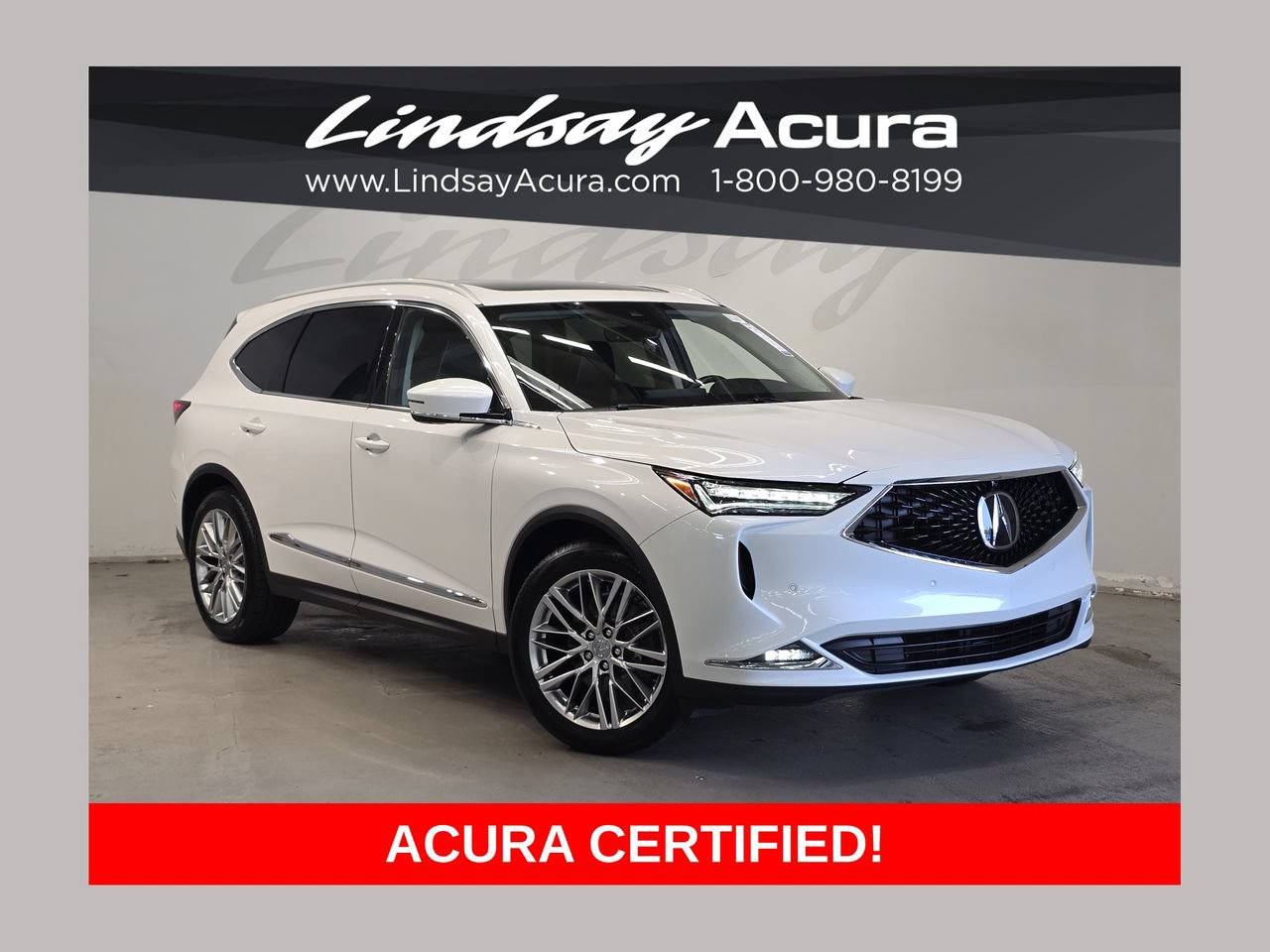 Certified 2024 Acura MDX SH-AWD w/ Advance Package