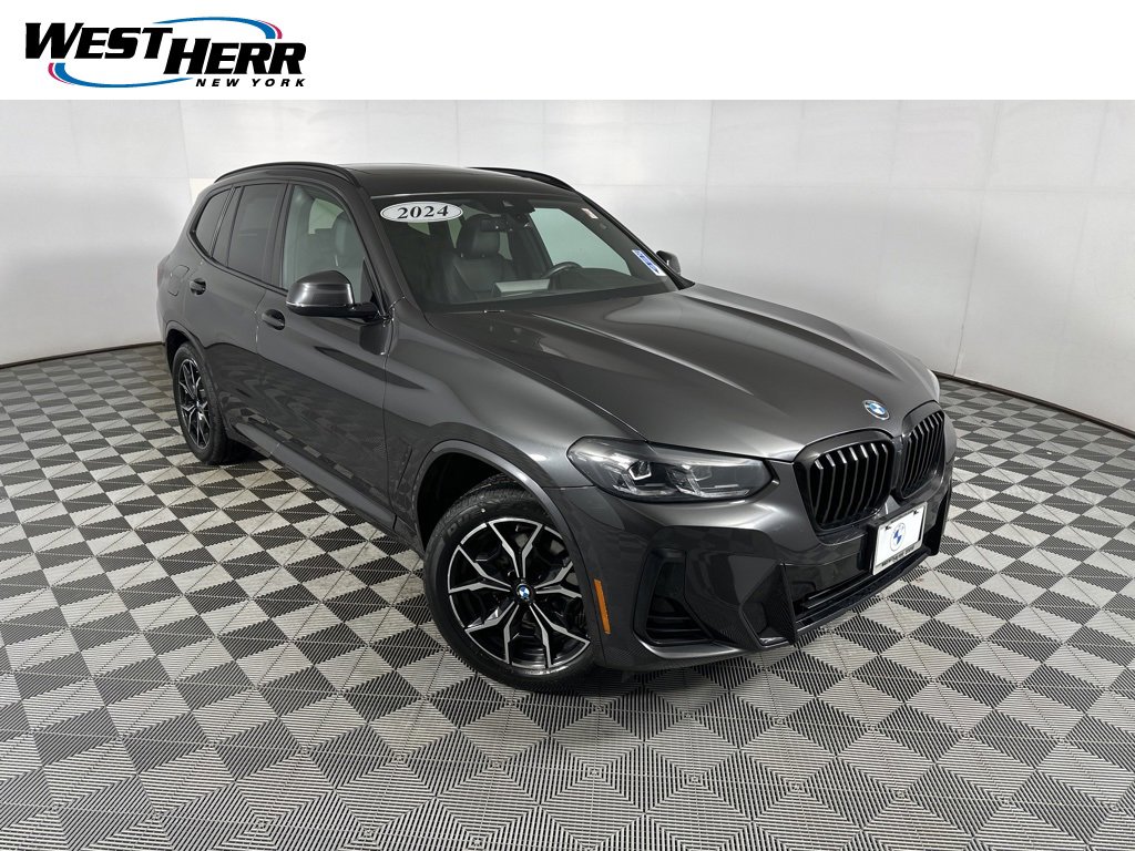 Certified 2024 BMW X3 xDrive30i w/ M Sport Package