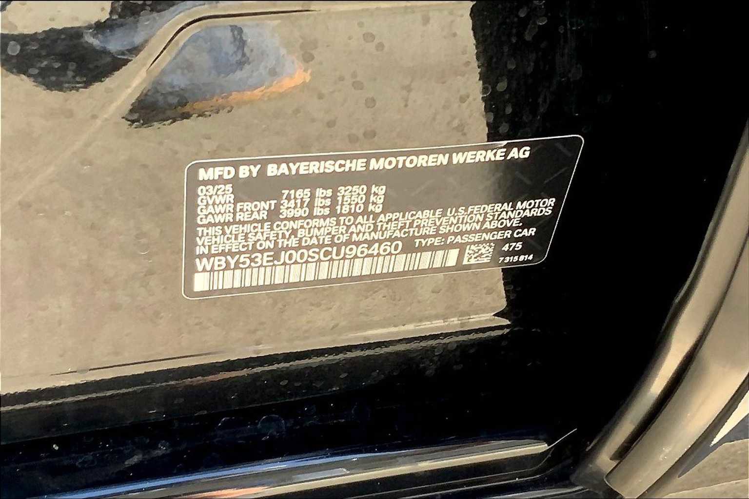 New 2025 BMW i7 xDrive60 AWD/4WD image 19