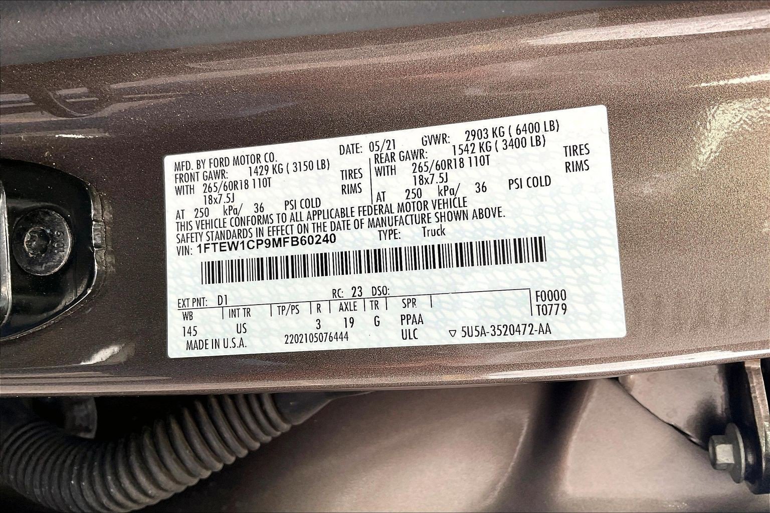 Used 2021 Ford F150 XLT w/ Equipment Group 302A High image 27