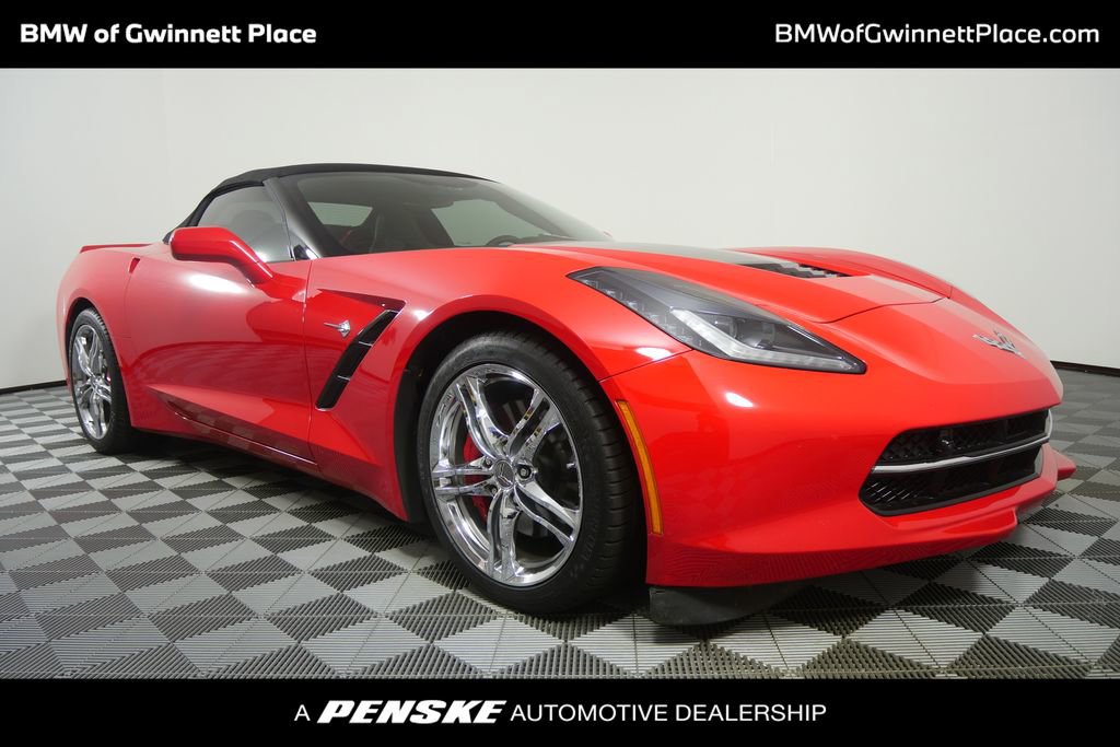 Used 2016 Chevrolet Corvette Stingray Convertible w/ 2LT Preferred Equipment Group image 1