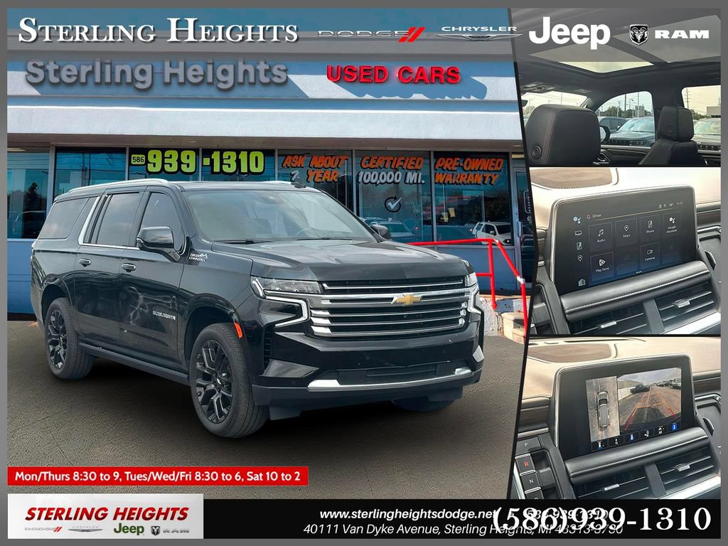 Used 2023 Chevrolet Suburban High Country w/ Premium Package 2