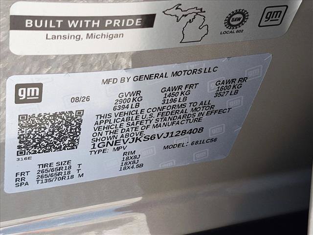 New 2027 Chevrolet Traverse Z71 w/ Enhanced Driving Package AWD/4WD image 17