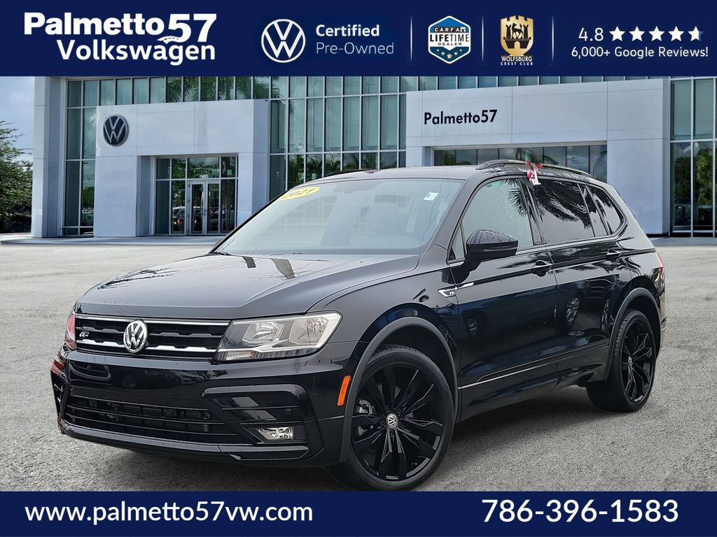 Certified 2021 Volkswagen Tiguan SE R-Line