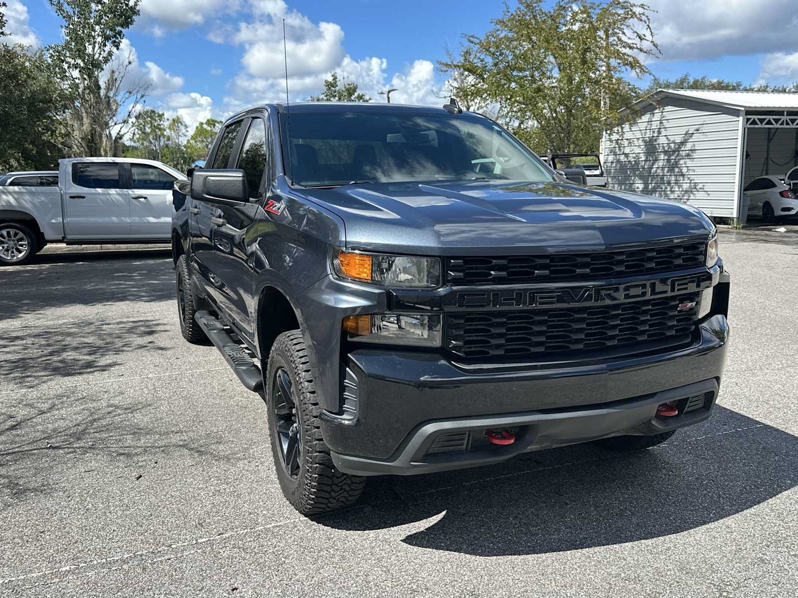 Certified 2021 Chevrolet Silverado 1500 Custom Trail Boss w/ Safety Confidence Package AWD/4WD image 8