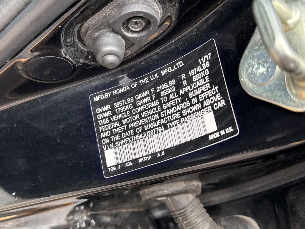 Used 2018 Honda Civic EX image 16