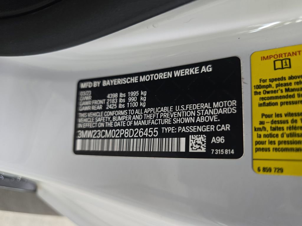 Used 2023 BMW 230i Coupe w/ M Sport Package image 33