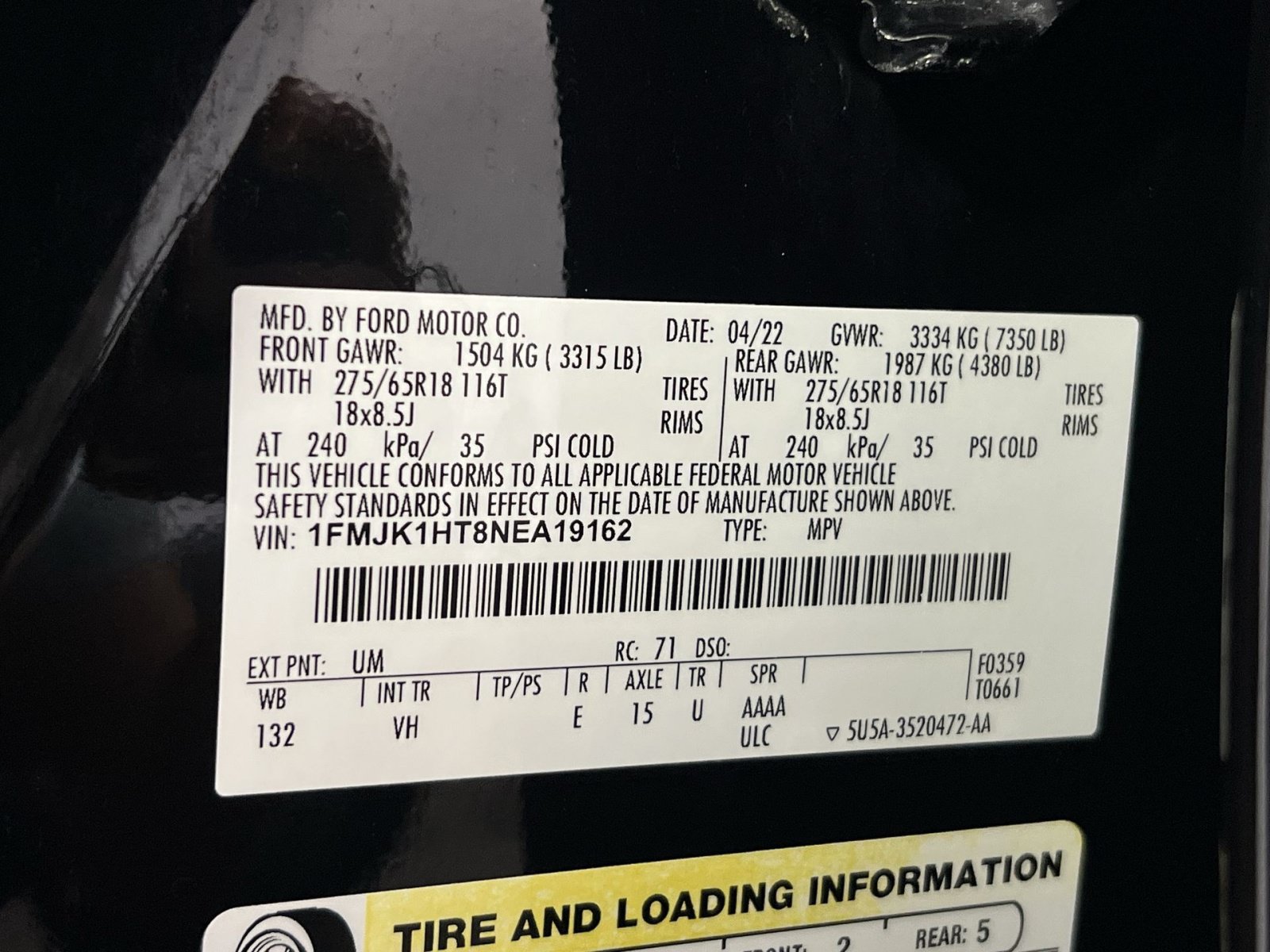 Used 2022 Ford Expedition Max XLT RWD image 31