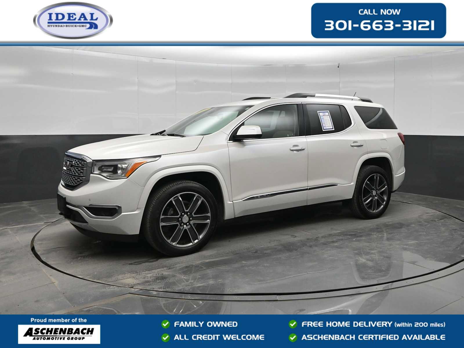 Used 2019 GMC Acadia Denali w/ Technology Package AWD/4WD image 1