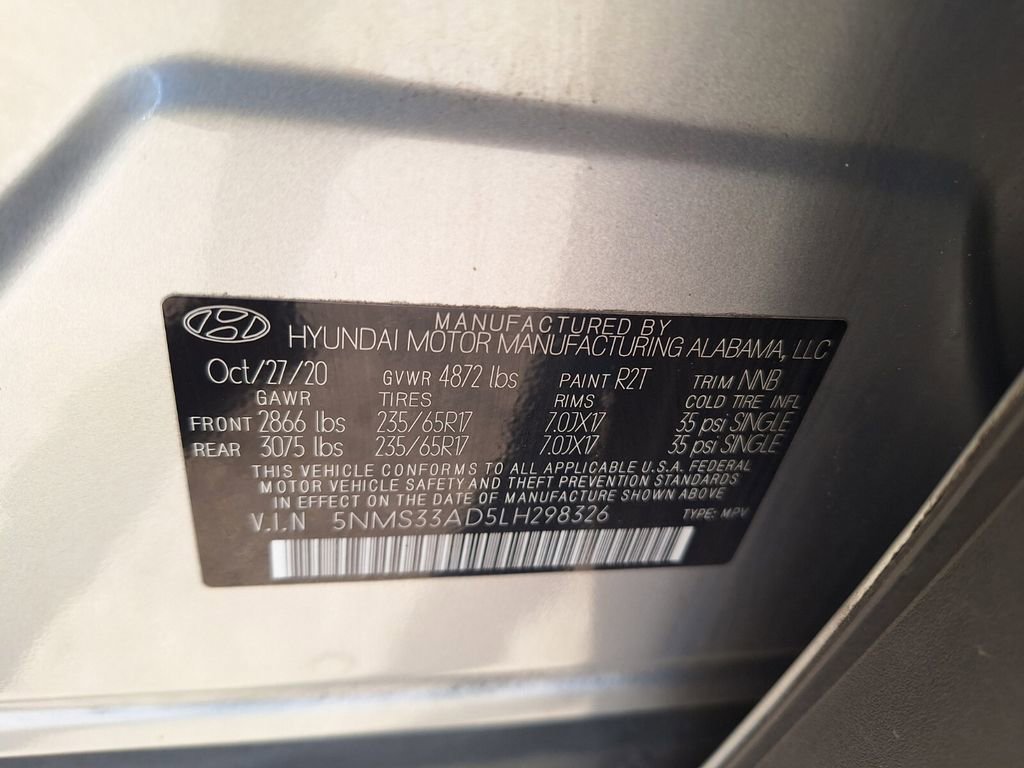 Used 2020 Hyundai Santa Fe SEL image 32