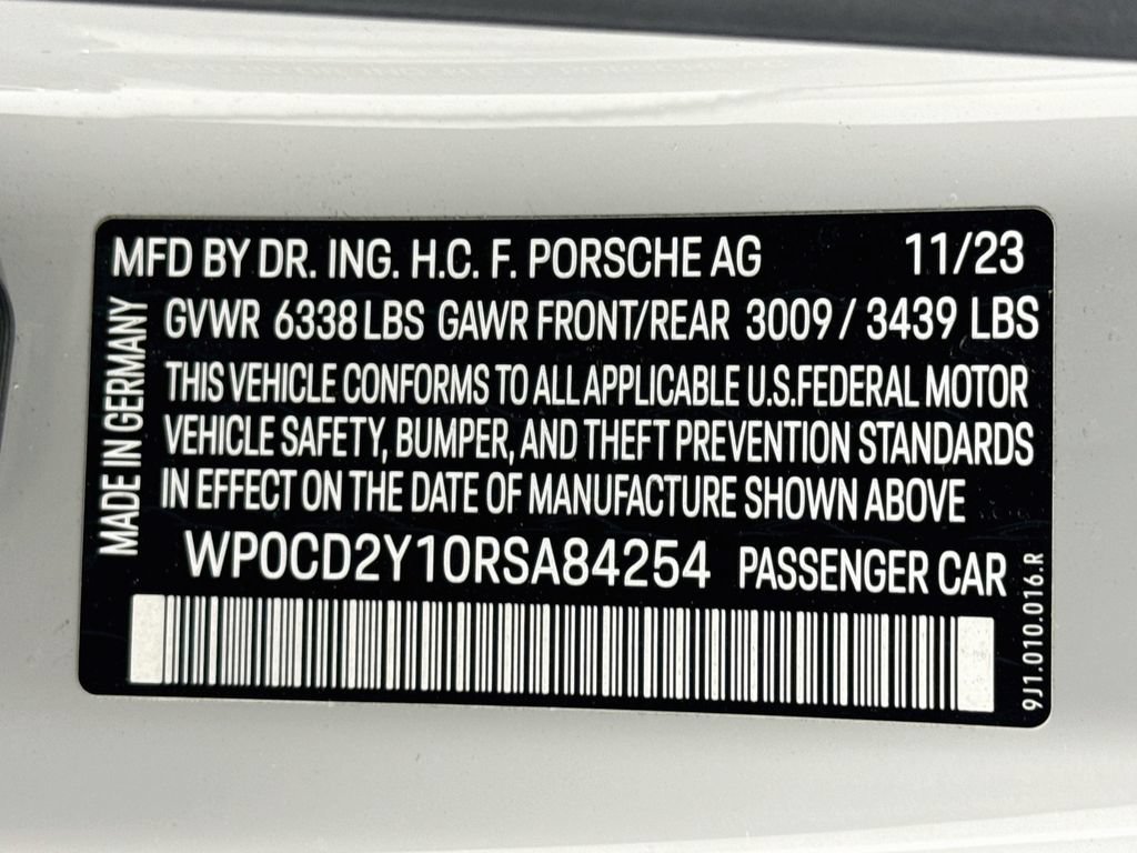 Certified 2024 Porsche Taycan GTS AWD/4WD image 34