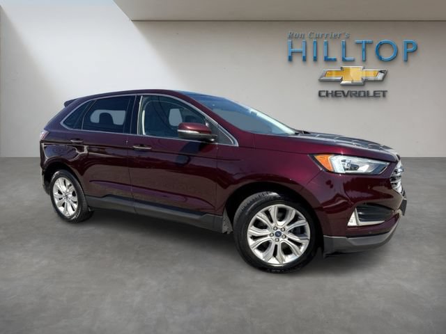 Used 2020 Ford Edge Titanium w/ Class II Trailer Tow Package AWD/4WD image 2