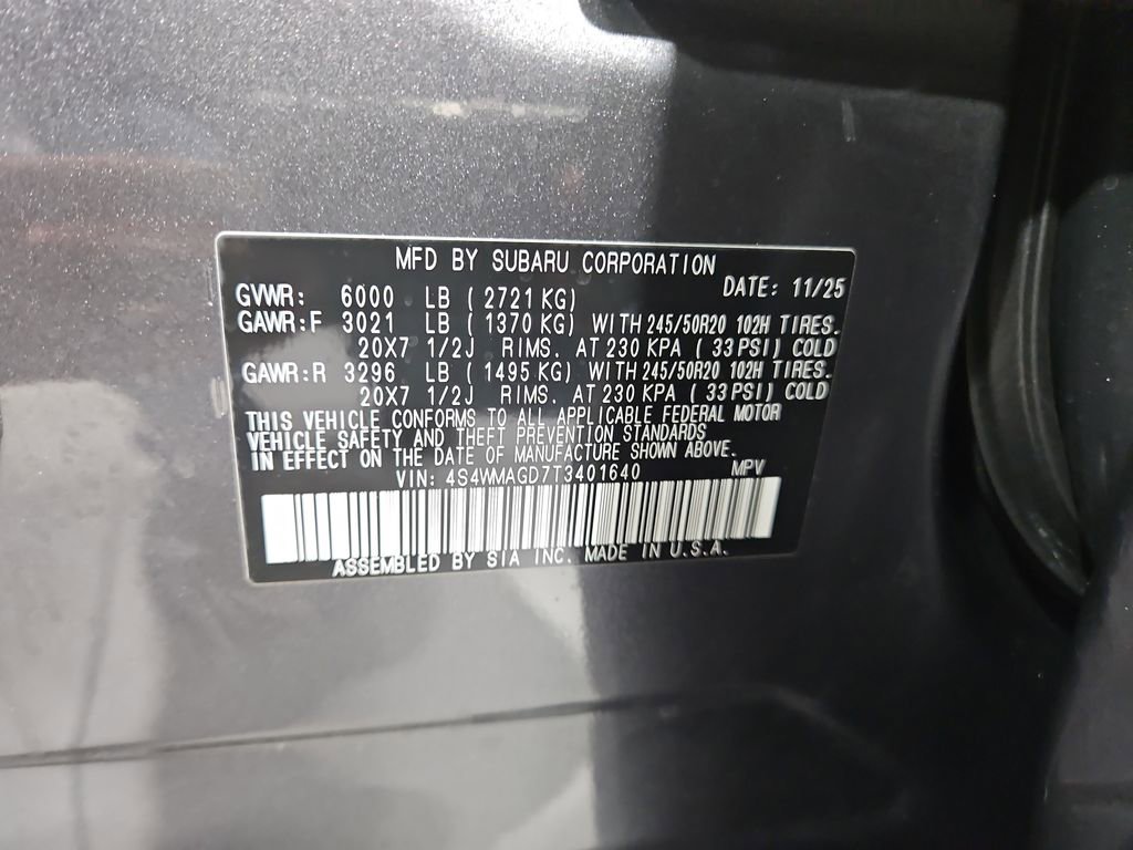 New 2026 Subaru Ascent Limited image 28