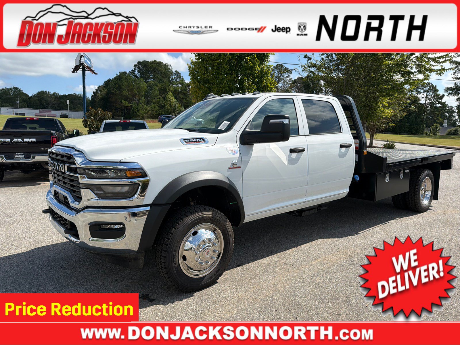 New 2026 RAM 5500 Tradesman w/ Chrome Appearance Group