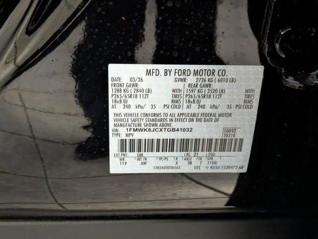 New 2026 Ford Explorer Tremor w/ Tremor Ultimate Package AWD/4WD image 42
