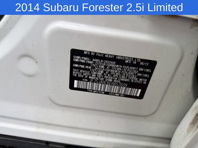 Used 2014 Subaru Forester 2.5i Limited AWD/4WD image 22