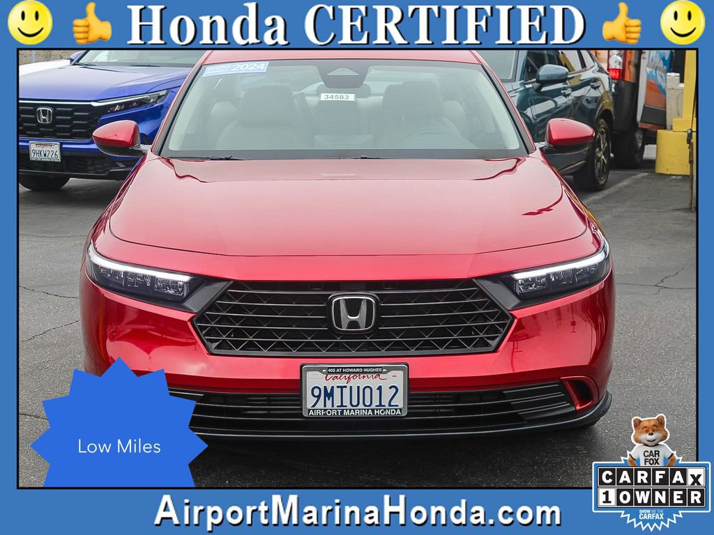 Certified 2024 Honda Accord EX image 7