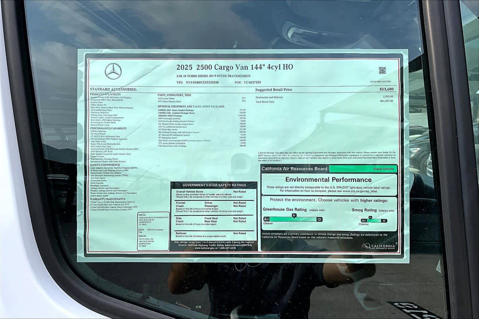 New 2025 Mercedes-Benz Sprinter 2500 image 22
