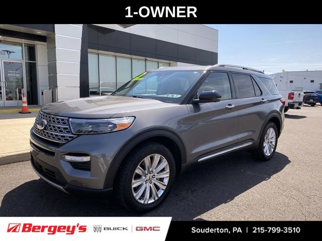 Used 2021 Ford Explorer Limited w/ Equipment Group 301A AWD/4WD image 1