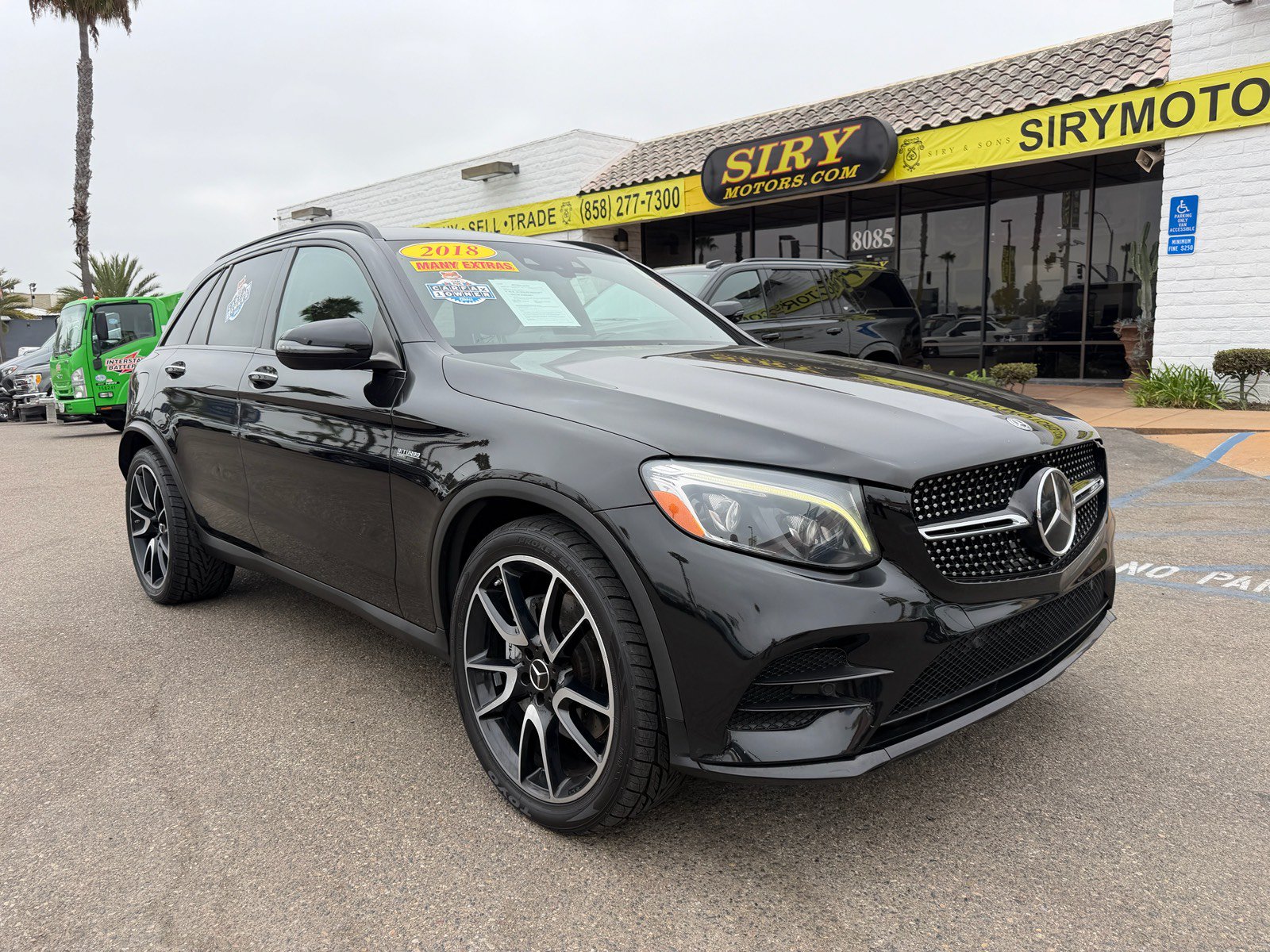 Used 2018 Mercedes-Benz GLC 43 AMG 4MATIC w/ Designo Black Leather Package