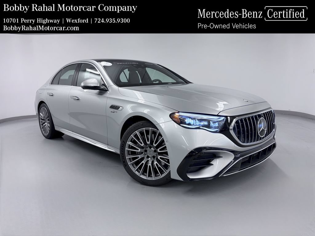 Used 2025 Mercedes-Benz E 53 AMG e 4MATIC Sedan video 1