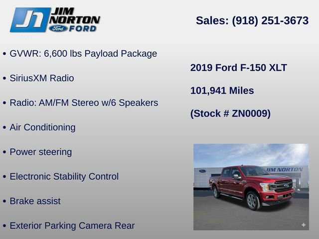 Used 2019 Ford F150 XLT w/ Equipment Group 302A Luxury image 11