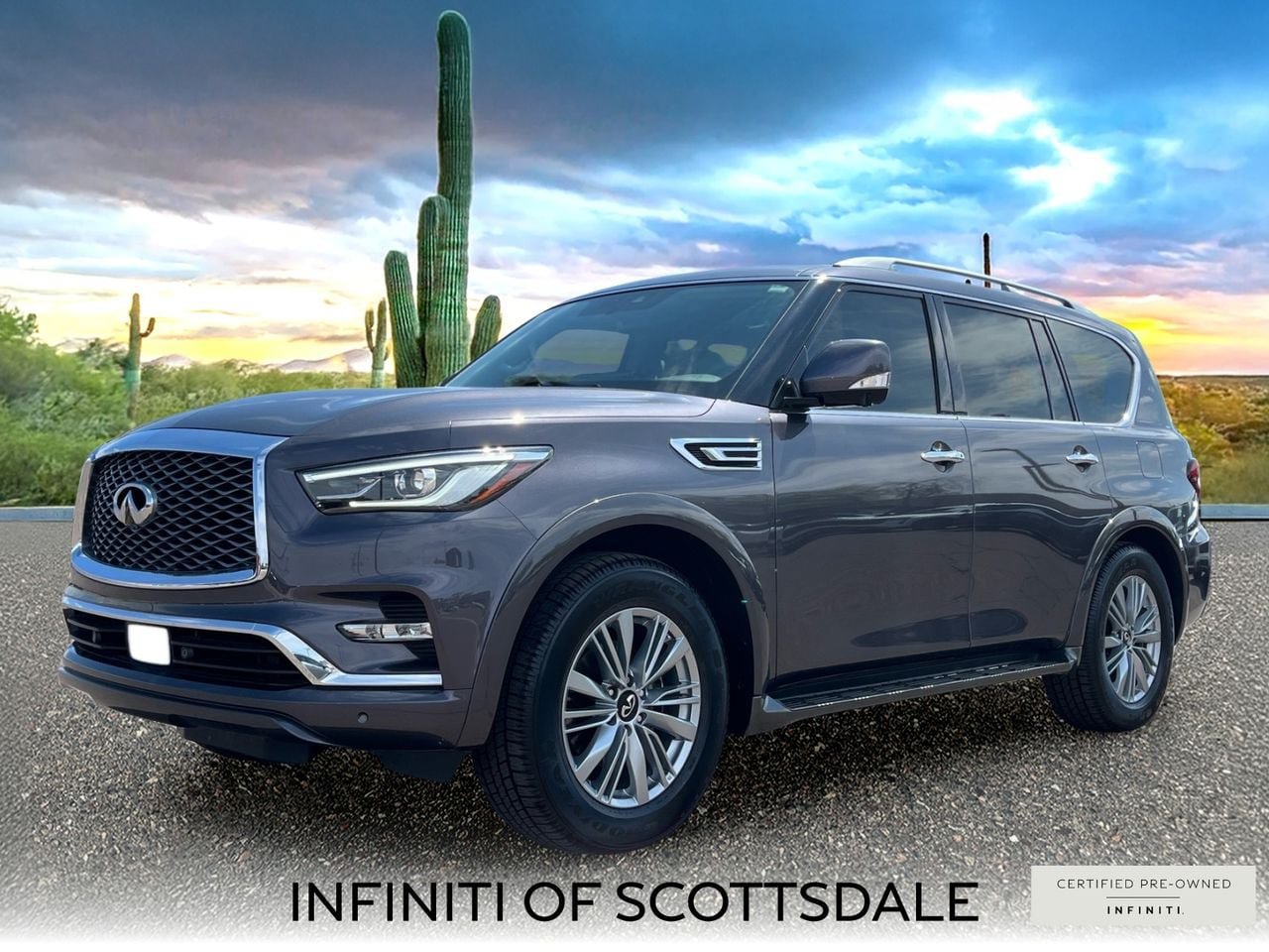Certified 2023 INFINITI QX80 Luxe w/ All-Season Package