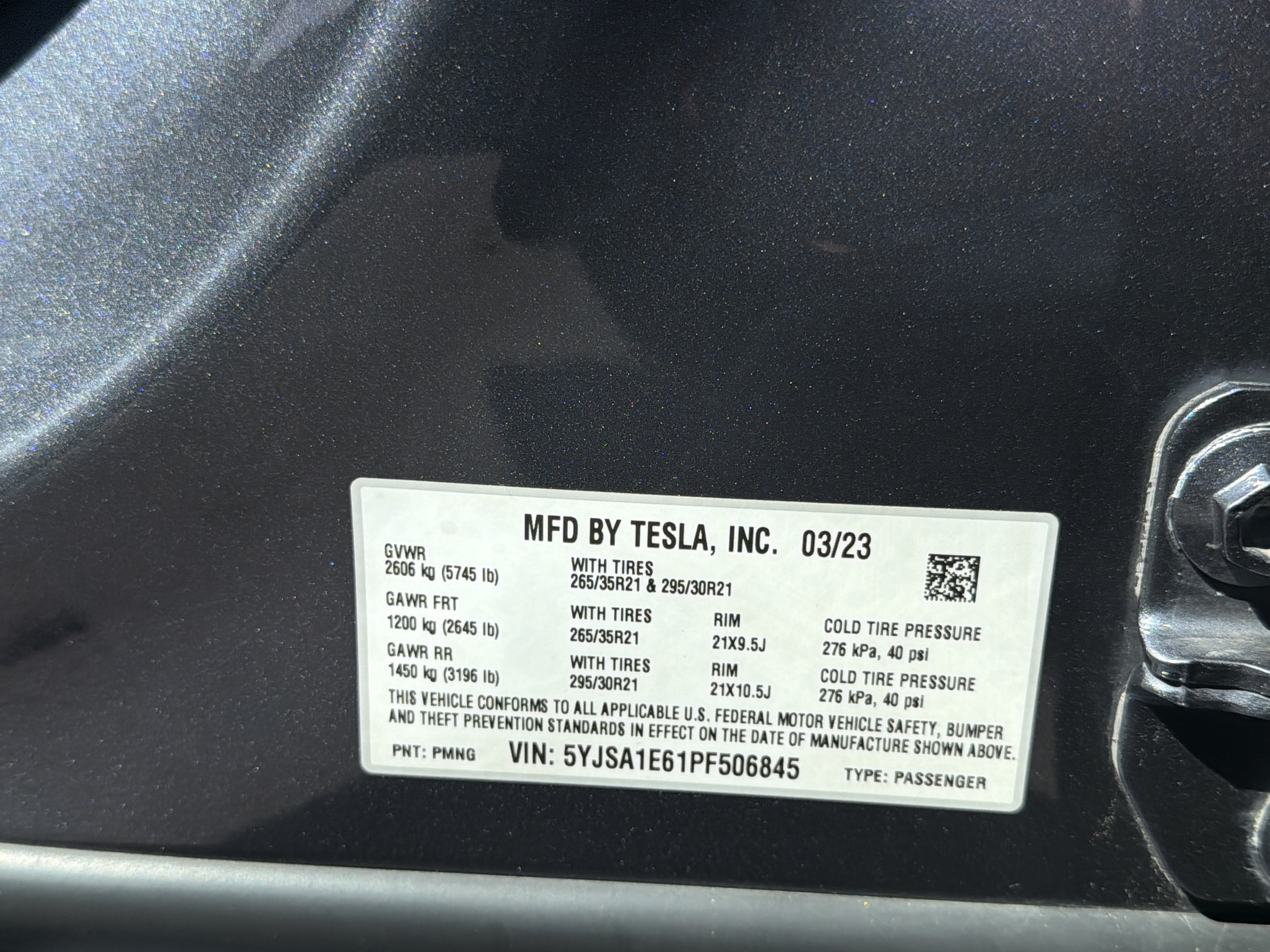 Used 2023 Tesla Model S Plaid AWD/4WD image 20