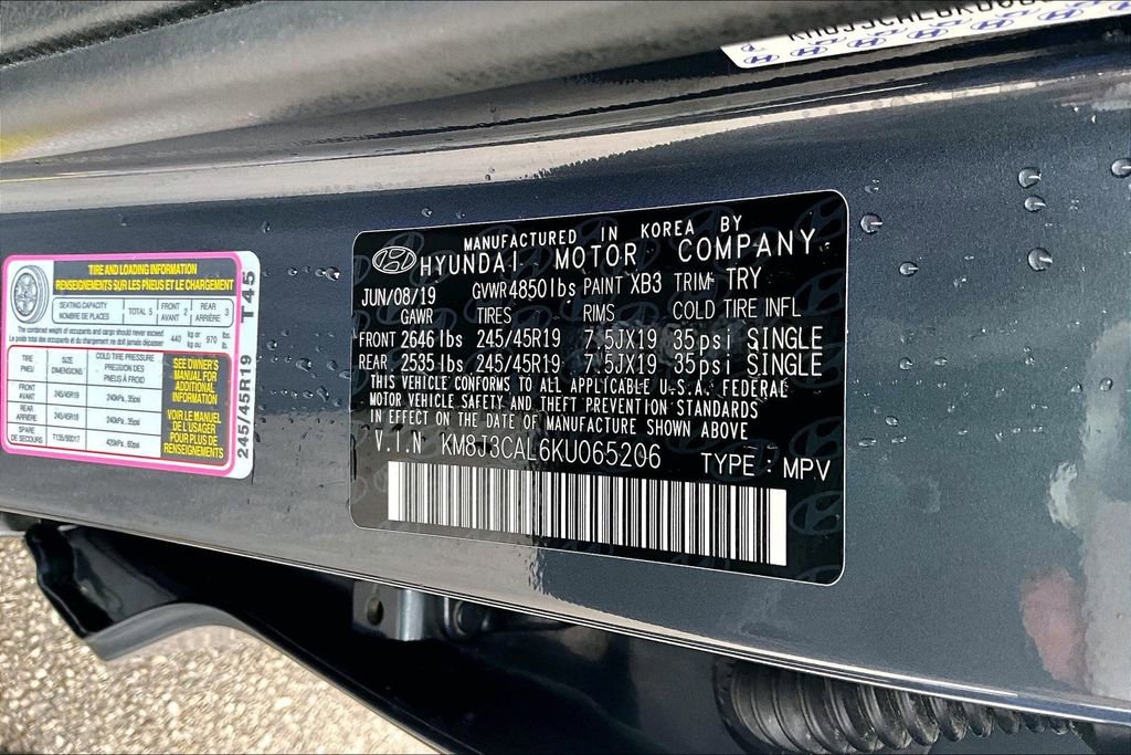 Used 2019 Hyundai Tucson Sport AWD/4WD image 35
