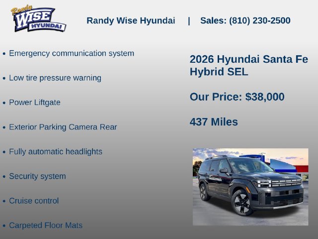 New 2026 Hyundai Santa Fe SEL AWD/4WD image 10