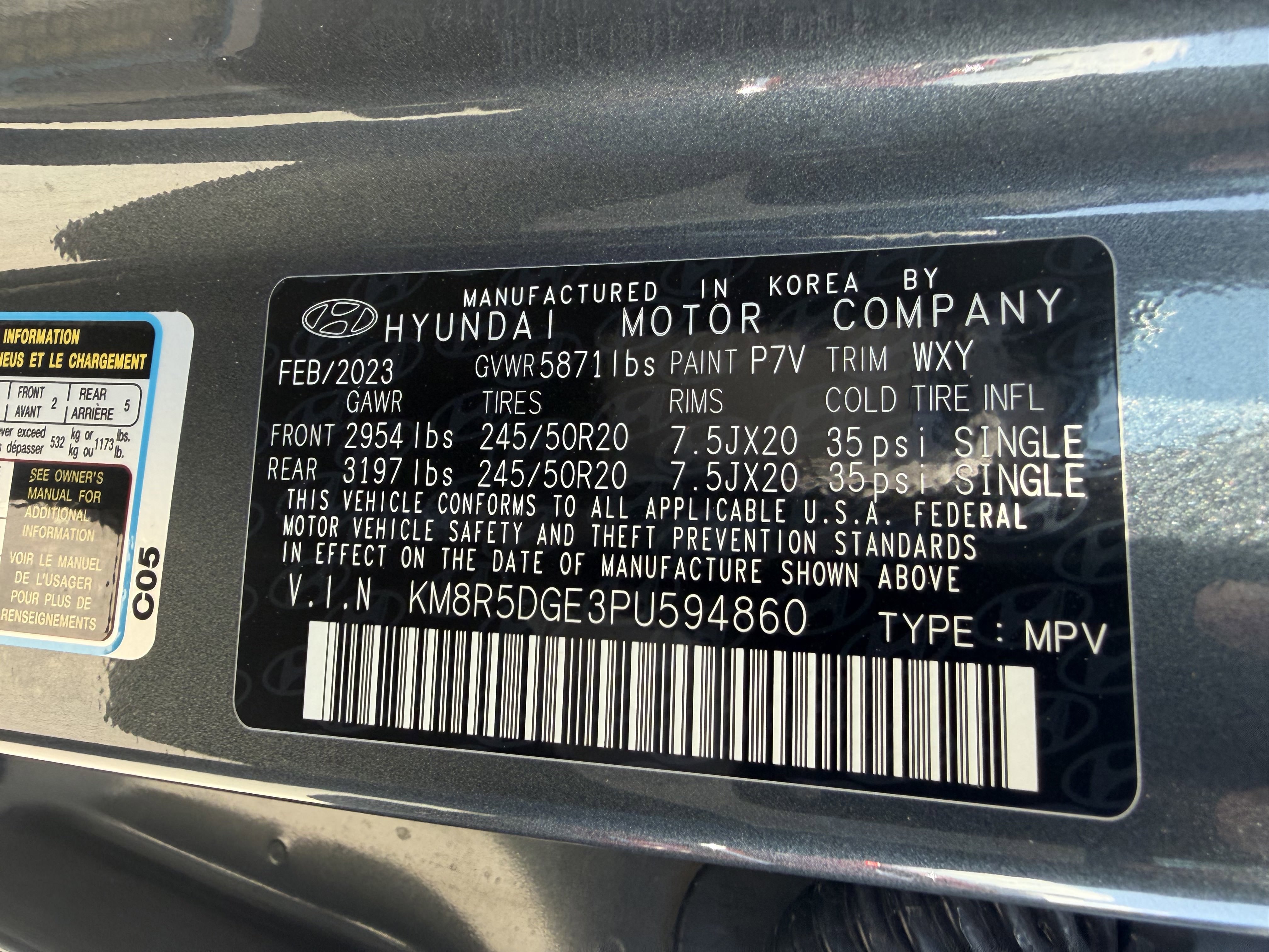 Used 2023 Hyundai Palisade Limited AWD/4WD image 18