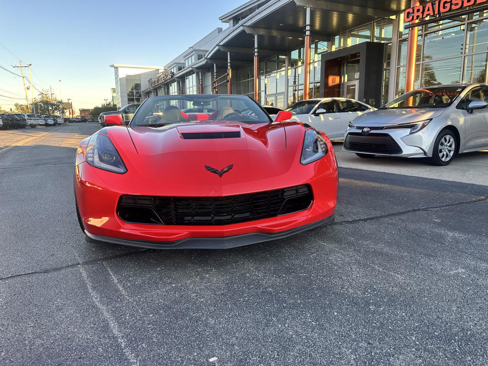 Used 2019 Chevrolet Corvette Grand Sport w/ Carbon Flash Badge Package RWD image 7