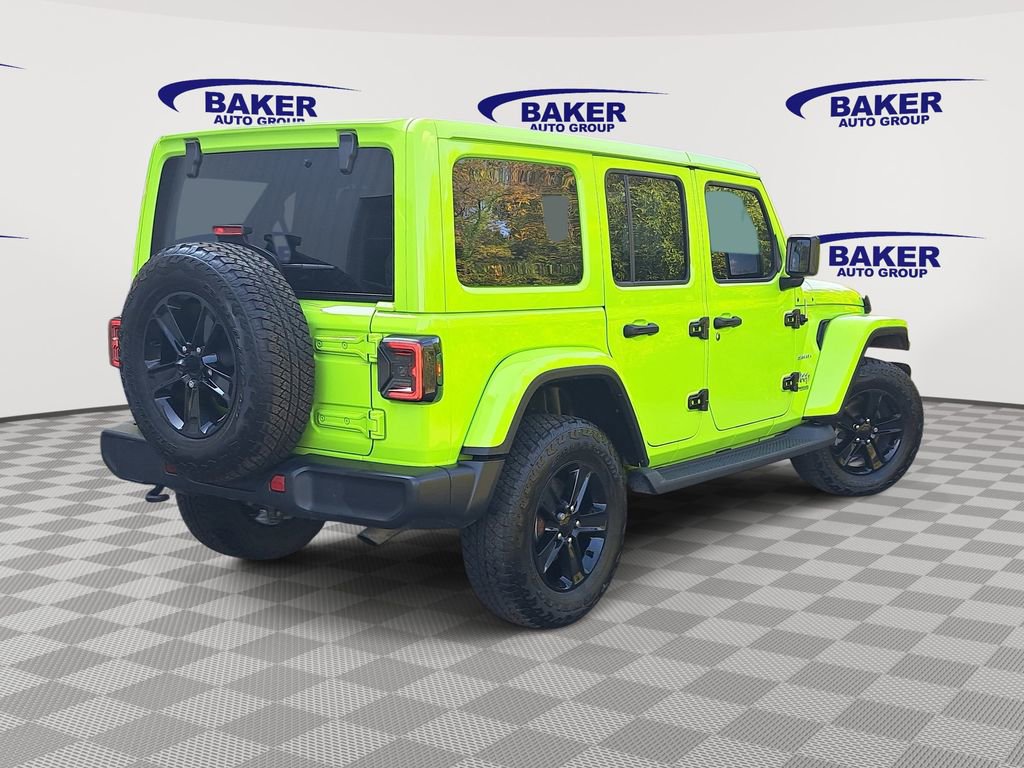 Used 2021 Jeep Wrangler Unlimited Sahara w/ Uconnect 4C Nav & Sound Group image 3