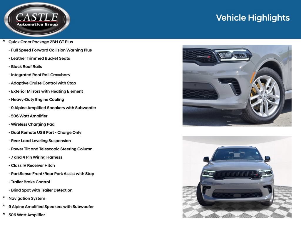 Used 2026 Dodge Durango GT AWD/4WD image 12