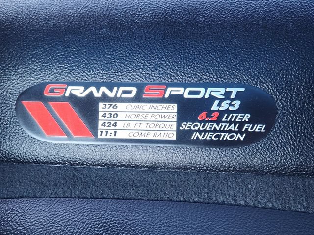 Used 2013 Chevrolet Corvette Grand Sport w/ 3LT Preferred Equipment Group RWD image 10