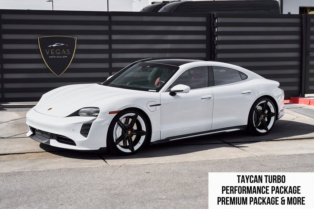 Used 2020 Porsche Taycan Turbo AWD/4WD image 1