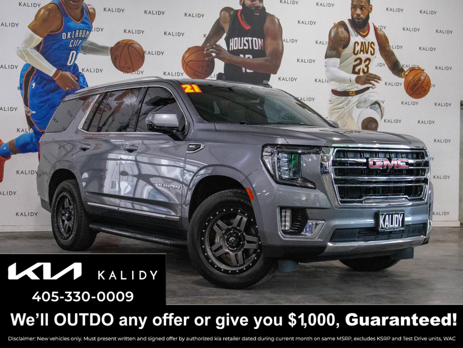 Used 2021 GMC Yukon SLT w/ SLT Luxury Plus Package image 1