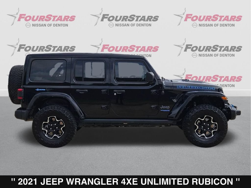 Used 2021 Jeep Wrangler Unlimited Rubicon 4xe w/ Steel Bumper Group AWD/4WD image 3