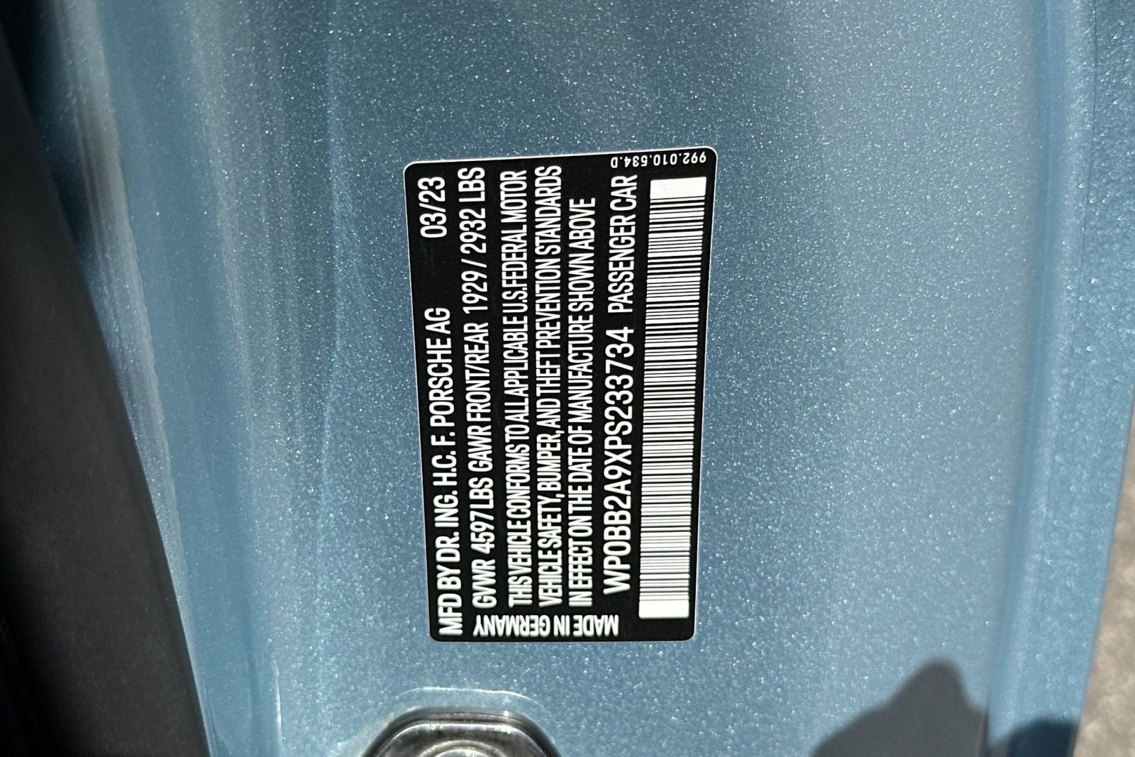 Used 2023 Porsche 911 Targa 4 GTS image 45