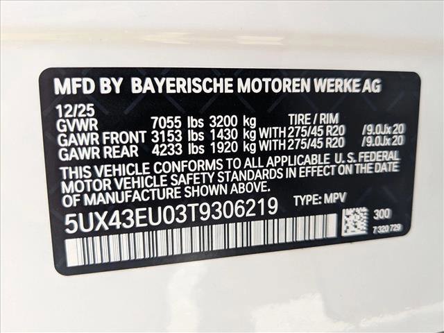 New 2026 BMW X5 xDrive50e w/ M Sport Package image 19