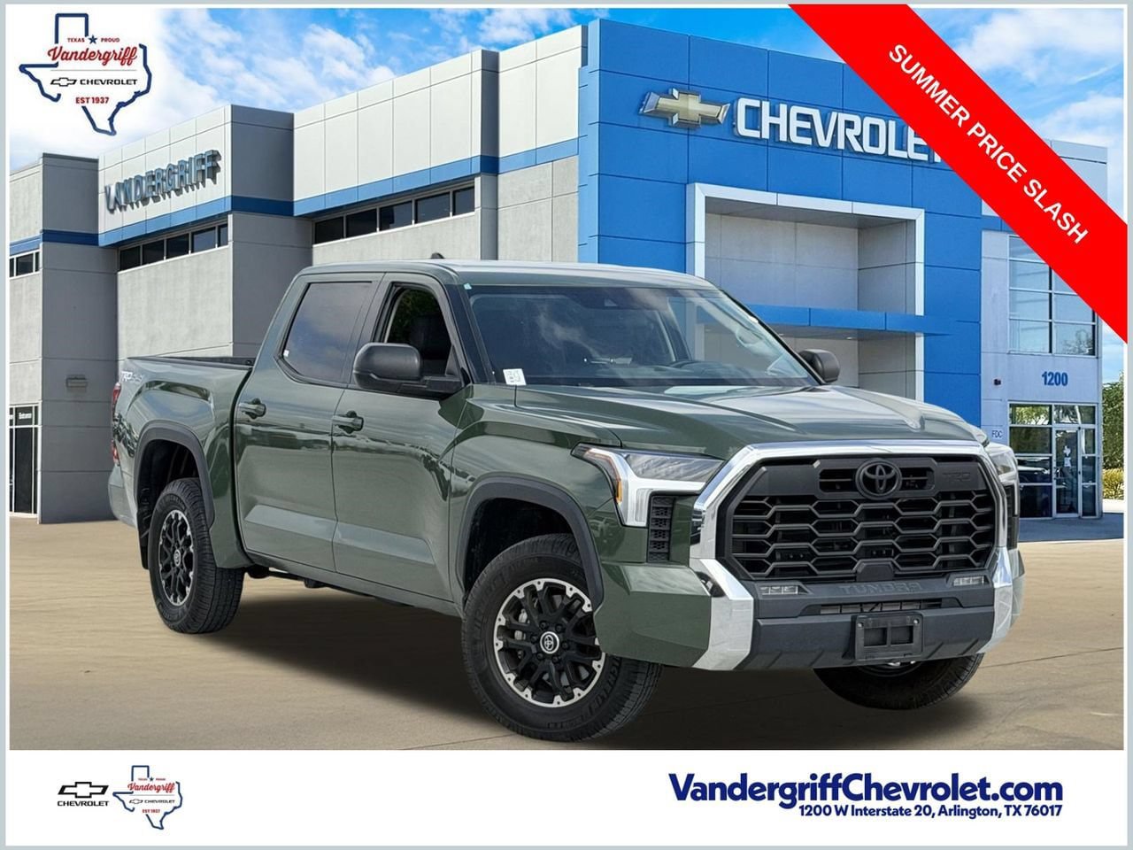 Used 2023 Toyota Tundra SR5 w/ TRD Off-Road Package AWD/4WD image 1