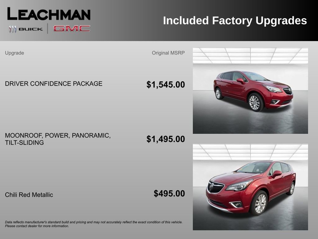 Used 2019 Buick Envision Premium w/ Driver Confidence Package image 9