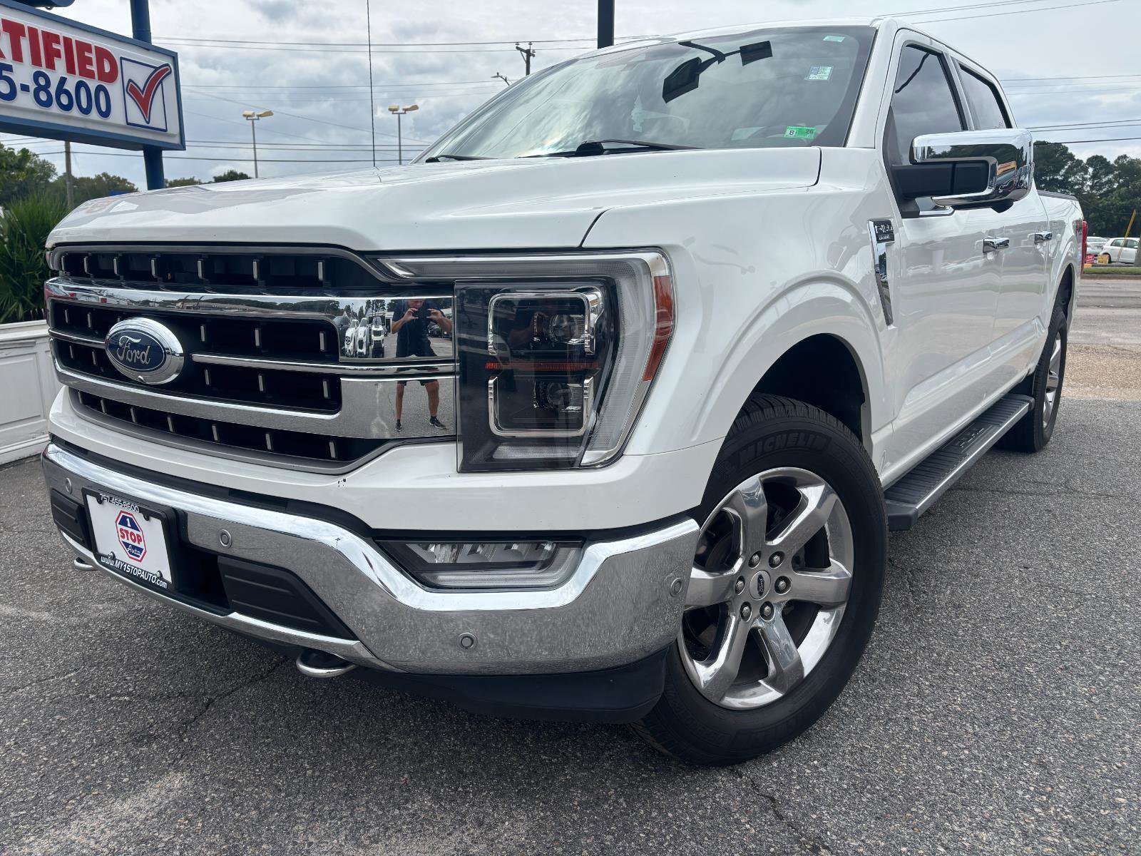 Used 2021 Ford F150 Lariat w/ Equipment Group 502A High image 2