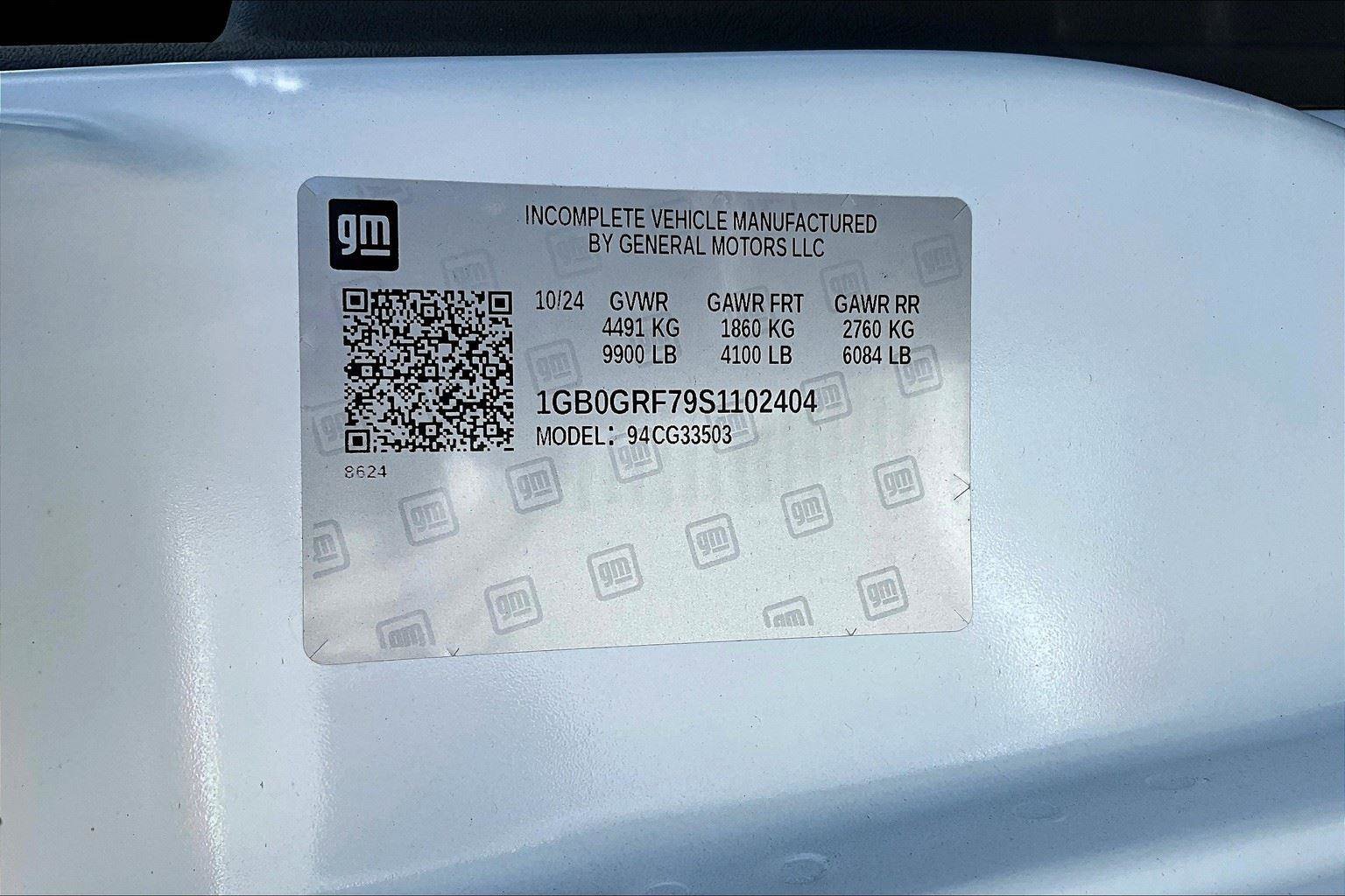 New 2025 Chevrolet Express 3500 w/ Power Convenience Package image 12