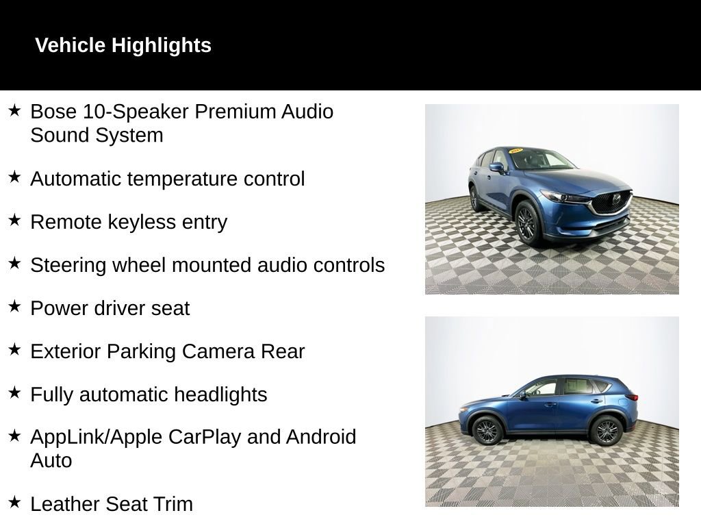Used 2021 MAZDA CX-5 Touring FWD image 2