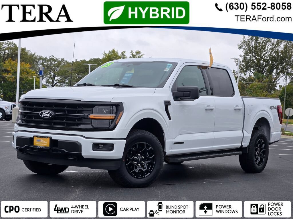 Certified 2025 Ford F150 XLT w/ Equipment Group 301A Standard AWD/4WD 360° Tour