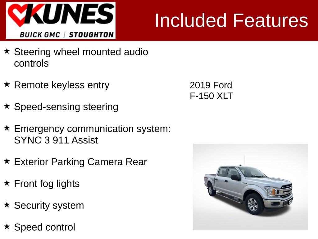 Used 2019 Ford F150 XLT image 3
